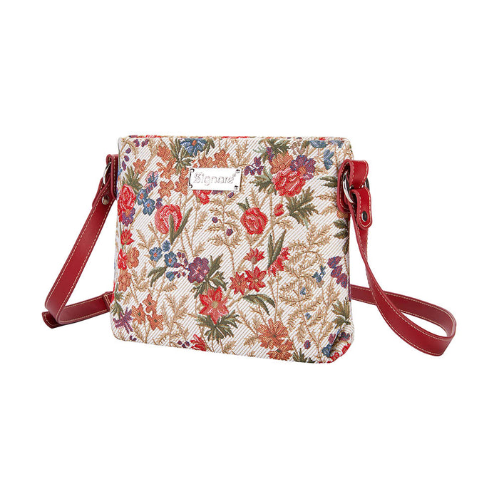 XB02-FLMD | FLOWER MEADOW CROSS BODY BAG PURSE HANDBAG - www.signareusa.com