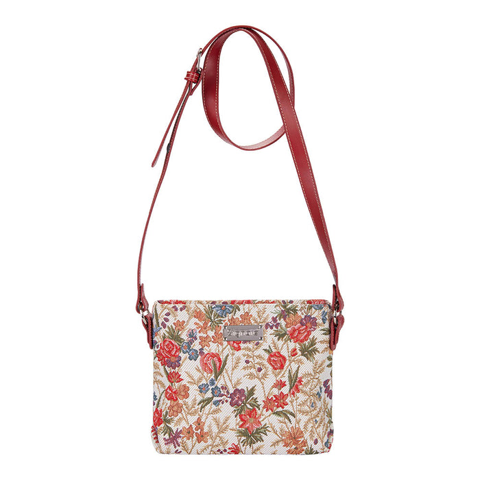 XB02-FLMD | FLOWER MEADOW CROSS BODY BAG PURSE HANDBAG - www.signareusa.com