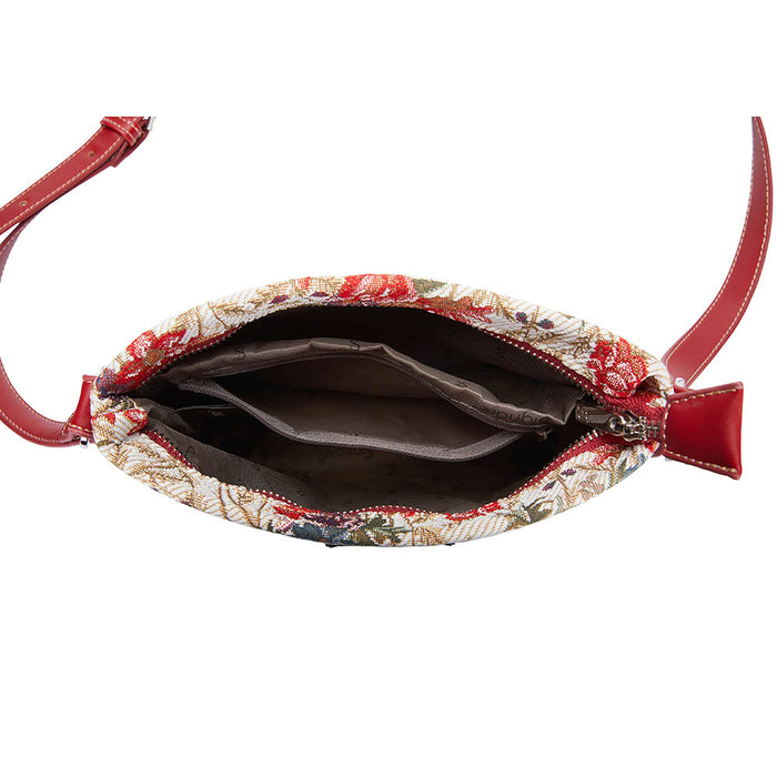 XB02-FLMD | FLOWER MEADOW CROSS BODY BAG PURSE HANDBAG - www.signareusa.com