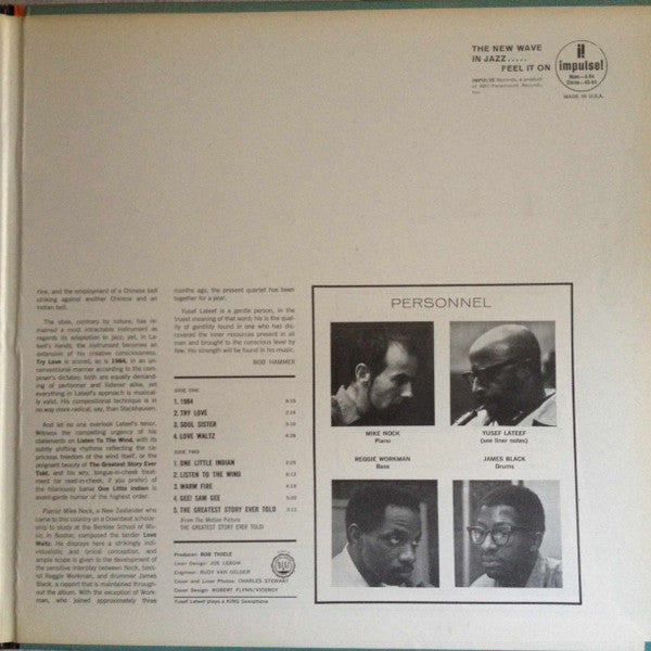 Yusef Lateef - 1984 (LP) [US] 1972 RP (Very Good Plus (VG+))