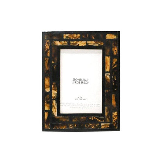 Stoneleigh & Roberson Zanti Bone Photo Frame – 4x6” | Koop.co.nz
