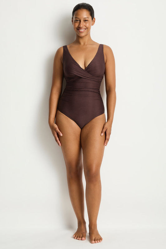 Zen Cross Front Tie Back One Piece
