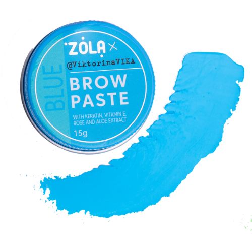 ZOLA Eyebrow Blue Contouring Paste, 15g Eyebrow Contouring Paste ZOLA