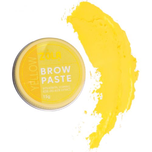 ZOLA Eyebrow Yellow Contouring Paste, 15g Eyebrow Contouring Paste ZOLA