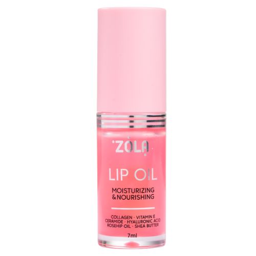 ZOLA Lip Oil Bubblegum, 7 ml Lip oil ZOLA