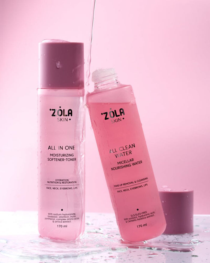 ZOLA Micellar Nourishing Water All Clear Water, 170 ml Micellar Water ZOLA