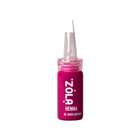 ZOLA Professional Henna for Eyebrows 06 DARK BROWN, 10 g Eyebrow tint ZOLA